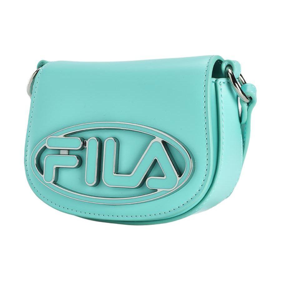 FILA Classic Business Casual Versatile PU Composite Leather Shoulder Crossbody Bag Mini Women bags Sprout-Green F13W421168FGN