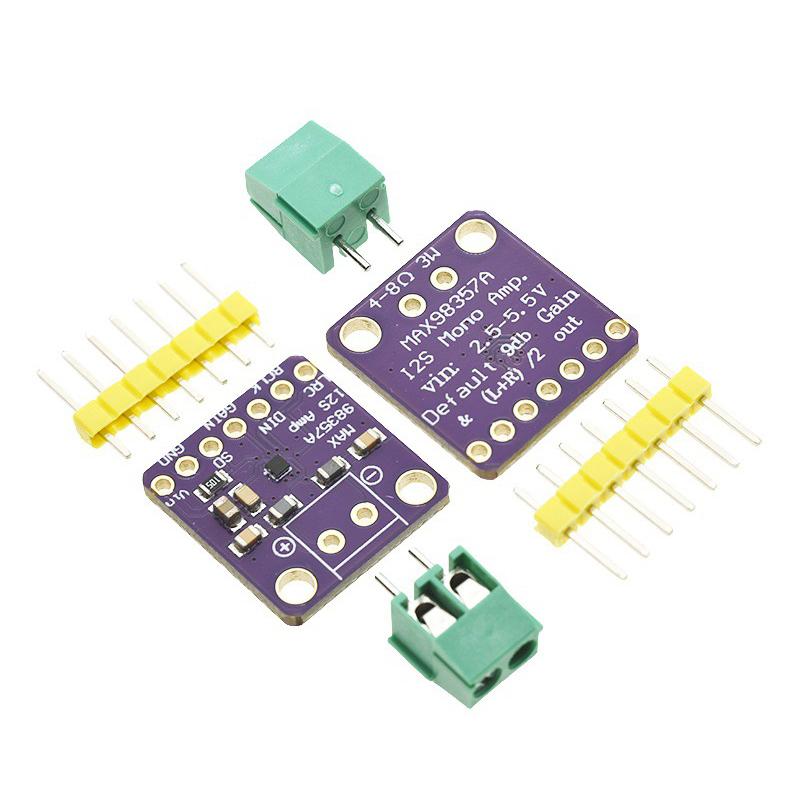 1 Set 3006 I2S 3W Class D Amplifier Without Filtering DIY Power Amplifier Board MAX98357A Audio Amplifier Module