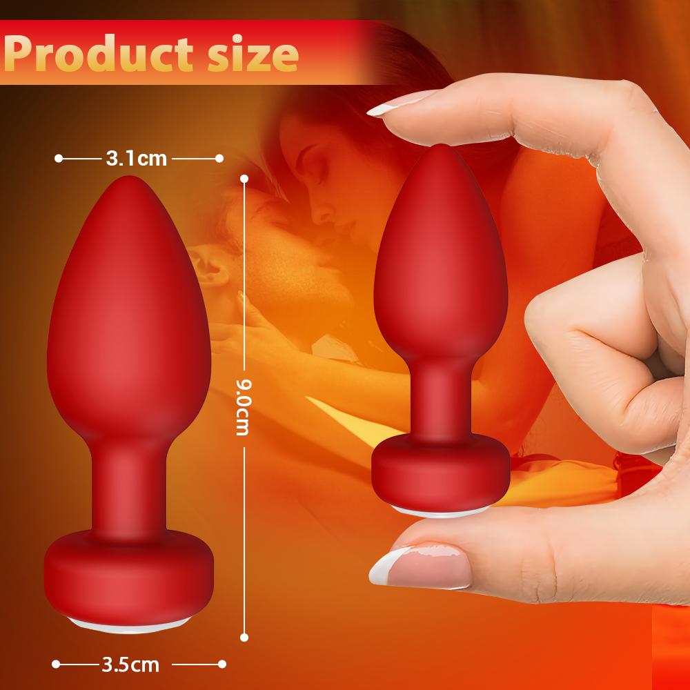 Anal Vibrator Butt Plug Men Prostate Massager Stimulator APP Wireless Control Female Masturbator Adult Sex Toys Couple Gay 18+