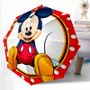 1pc Mickey Mouse Automatic Folding Umbrella - Portable Foldable Design with 8 Ribs, Durable Plastic & Iron Frame, Outdoor Umbrella Yy250731029