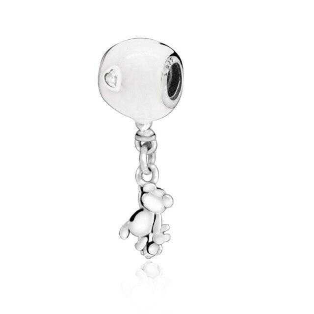 Ekte 925 Sterlingsølv Søt Min Venn Kjæledyr Hund Dingleanheng O Anheng Passer Originalt Armbånd Smykker Gave
