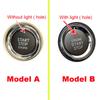 ABS Car Start Stop Engine Push Switch Buttons Trim Fit For LEXUS IS250 ES GS NX RX350 EX350 LX57 Auto Interior