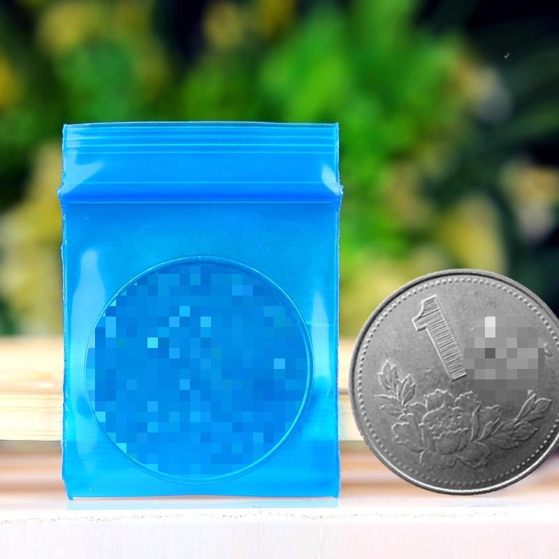 3x4cm 500pcs Color Self Sealing Bag Printed Thick Plastic Mini Pocket Fish Hook Jewelry Powder Storage Sack Try Sealing Pockets Handmade Parts Bag