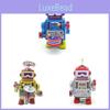 Ms406 Iron Steel Robot Figurine Retro Style Metal Collectible For Party And Celebration