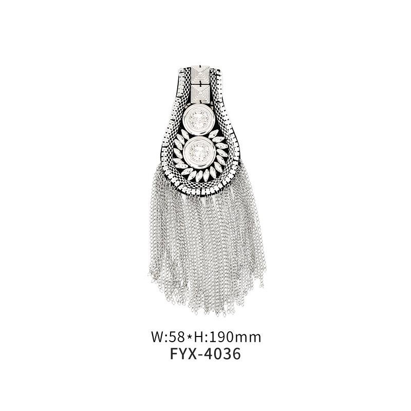 Tassel Epaulet Pendant Chain for DIY Fashion Accessories