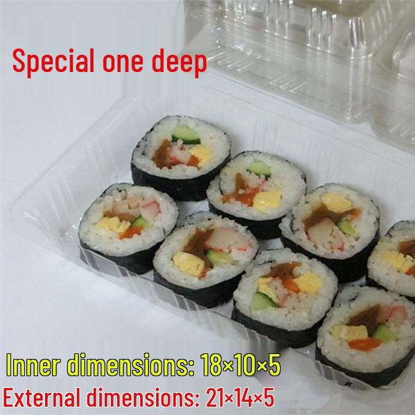 Sushi, Roast Duck, Fruit, Pastry, and Meat Roll Takeaway Boxes with Elastic Band - Free Shipping Included