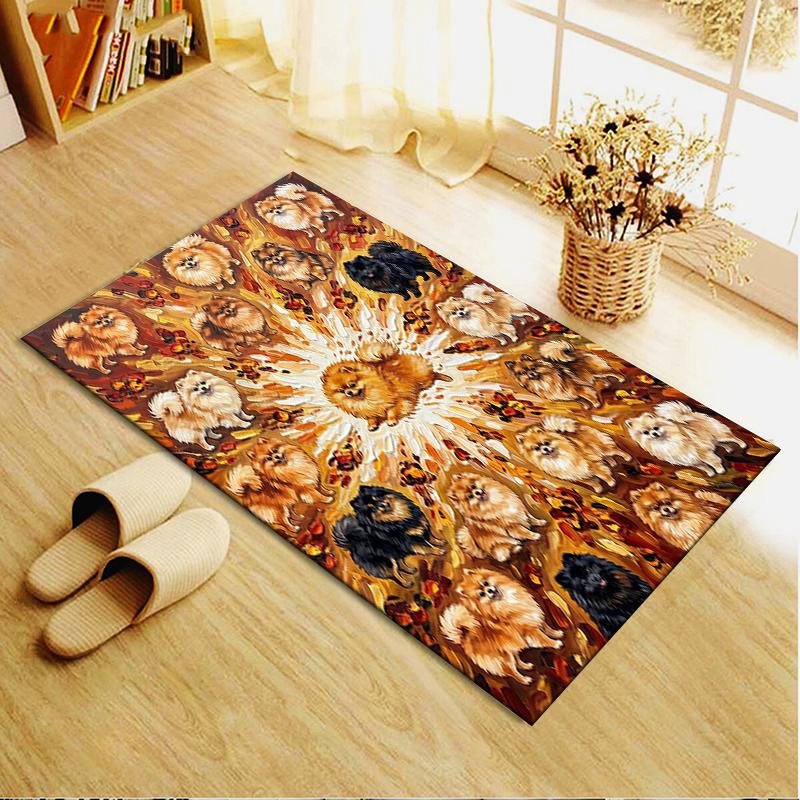 2025 New Cute puppy Carpet Rug for Living Room Bedroom Home Sofa Decoration,Kids play Non-slip Floor Mat