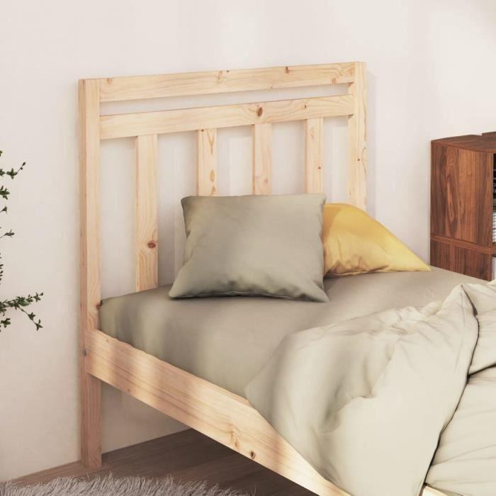VidaXL Headboard 95x4x100 Cm Solid Pine Wood822242