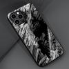 Chainsaw Man Cool Glass Case For Apple iPhone 14 13 Pro 11 12 7 8 Plus SE 2022 XR X XS Max 6 6S Tempered Phone Cover