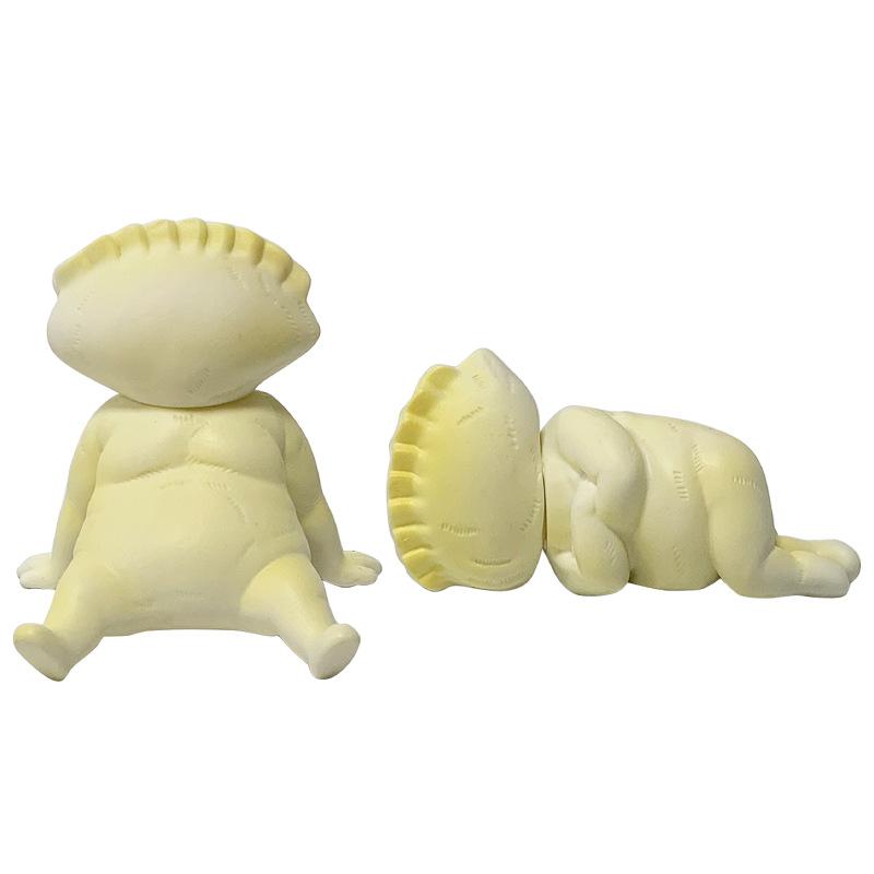 Anime Dorohedoro Dumpling Form 6-8Cm Phone Holder Pvc Model Action Collectible Cute Statuette Ornament Toys For Xmas Gifts