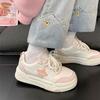 Campus women's shoes star board shoes 2025 new spring and summer platform casual versatile white shoes niche shoes children's direct sales
