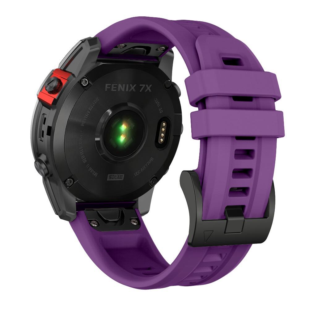 QuickFit 20mm 22mm 26mm Strap for Garmin Epix Gen 2 Silicone Band for Garmin Fenix 8 51mm 47mm 43mm 7 7X 5Plus 6XPro Enduro 2 Bracelet Watchband