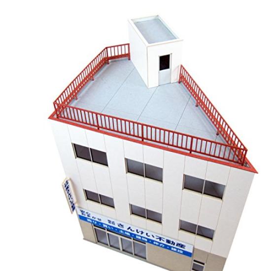 Sankei Diorama Series Building 4 Papercraft 1/80 MK05-51