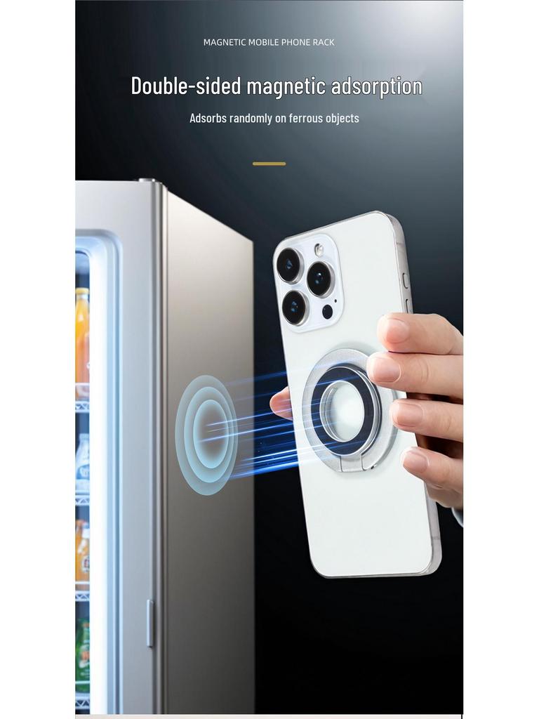 Multifunctional Double-Sided Foldable Magnetic Phone Stand 
