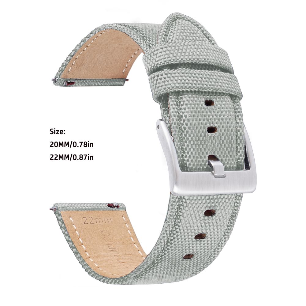 20mm 22mm Watch Strap for Huawei Watch GT2/Samsung Galaxy Watch4 /Seiko/SKX Universal