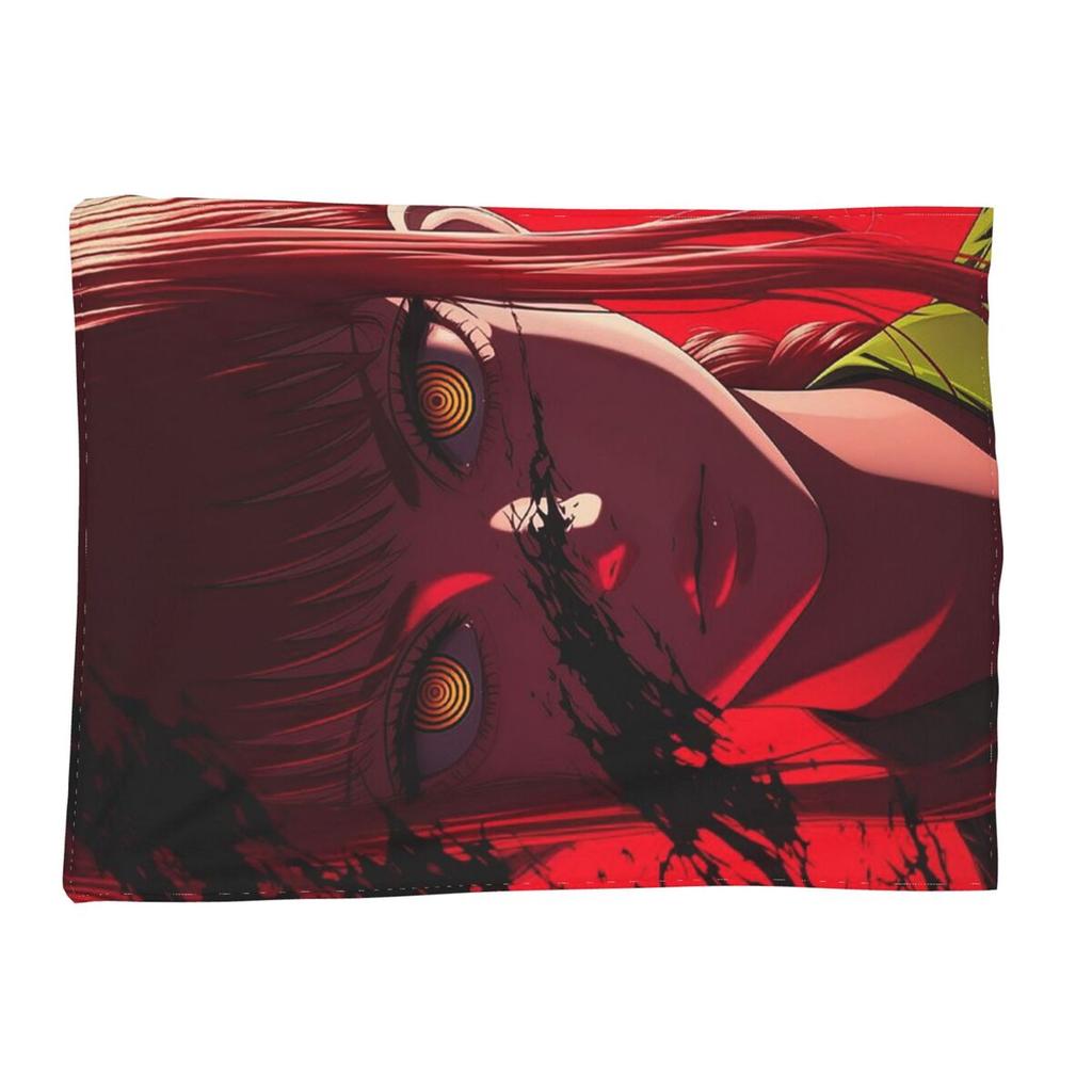 Makima Blankets Soft Warm Flannel Throw Blanket Bedding for Bed Living Room Picnic Travel Home Sofa