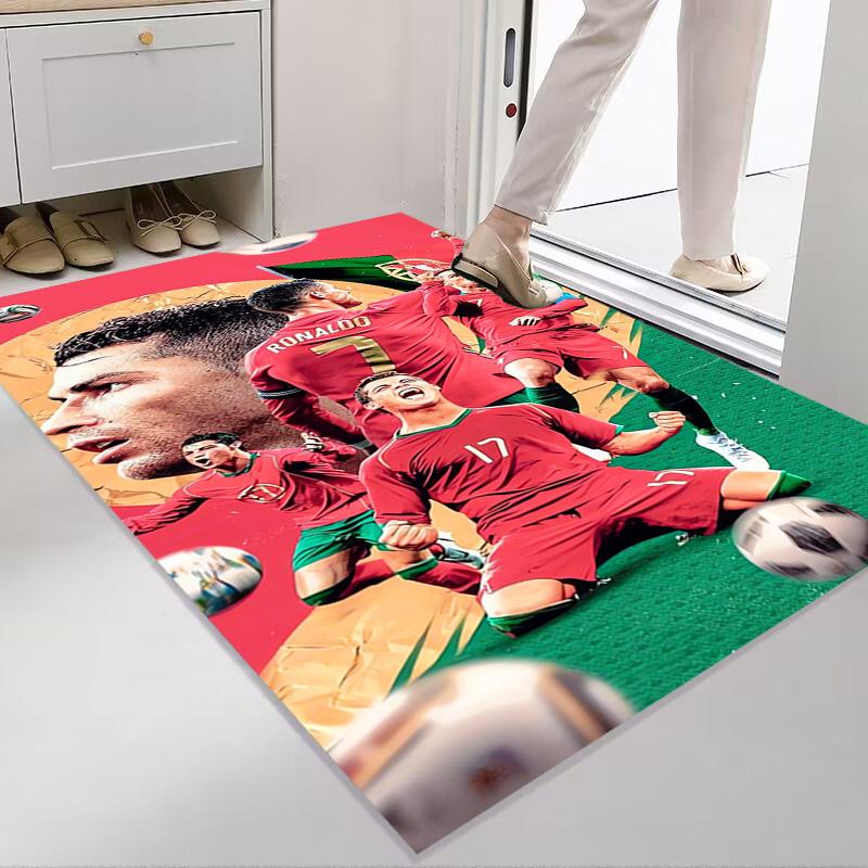 Ronaldo's Legacy: Number 7 carpet Home Decor floor mats Dormitory decoration Doormat Bathroom mat