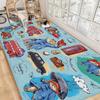 P-Paddington Bear Floor Mat Non-Slip Laundry Room Mat Laundry Decor Balcony Child Living Room Household Carpets