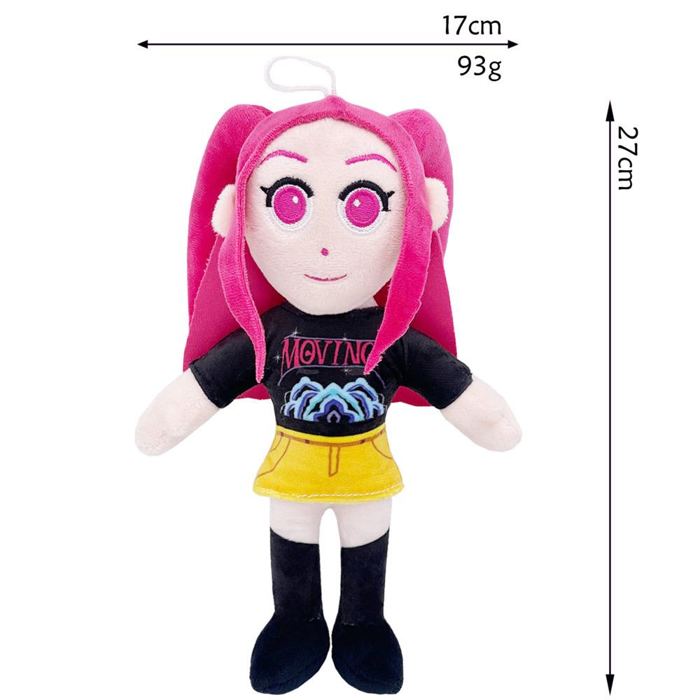 Kpop Demon Hunters Derpys Tiger Plush Toy Huntrix K Pop Demon Hunters Bear Rumi Zoey Plush Doll Demon Hunters Saja Boys Goods