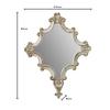 Modern Design Wall Mirror Hanging Living Room Square Macrame Nordic Mirrors Retro Wedding Decorative Spiegel House Decoration
