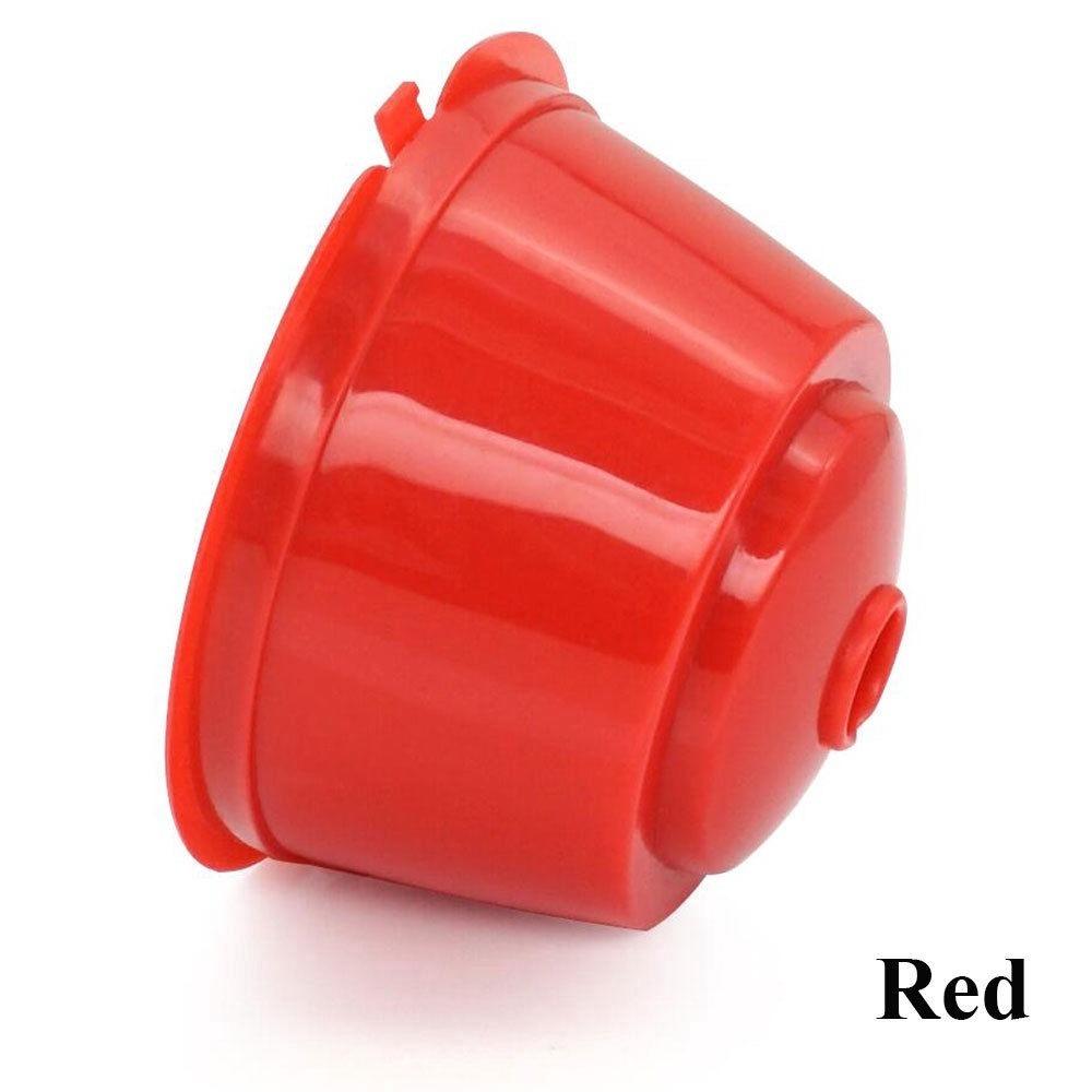 Reusable Coffee Capsule Filter Cup for Nescafe Dolce Gusto Refillable Cap Spoon Brush Filter Kitchen Accessories Coffee Bean Cup