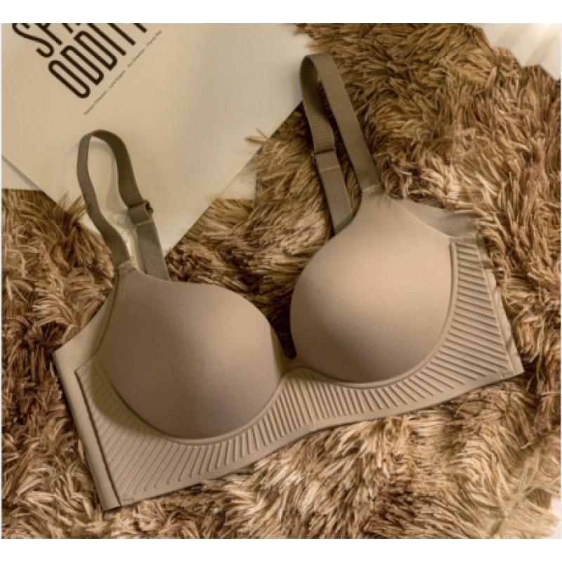 

Женский бюстгальтер пуш-ап для маленькой груди - Утолщенный, Боковая поддержка, Дизайн против провисания 90CD кофейный