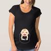 Moederschap T-shirts voor Vrouwen Schattig Grappig Grafisch Zwangerschapscadeaus Zomer Casual Mama Zwangerschap Blouses Kleding