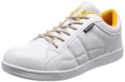 GD Japan Safety Soft PU JSAA Class Size Shoes/Work Shoes, Material, B, GD-732, 3E, White, 26.5cm