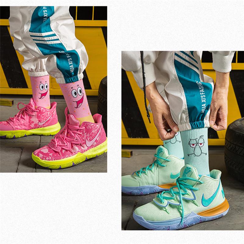 spongebob socks kyrie