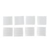 8 Sheet Self Adhesive Lash Strips for Fake Eyelashes No Glue Apply Black Transparent Waterproof