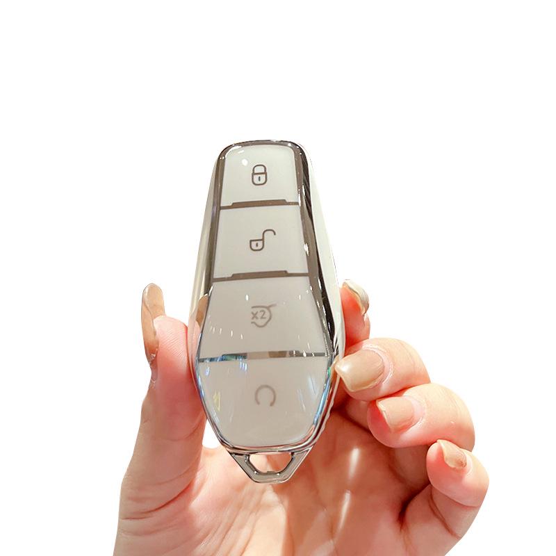 BYD Key Cover - Compatible with Dolphin, Han, Song, Qin, Yuan Plus DMI, Song Pro Max, Speed, Sharp, Han EV, Destroyer 05.