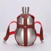 Stainless Steel Hip Flask Portable Gourd Shape Flagon Outdoor Wine Bottle Whiskey Vodka Wine Pot Alcohol Drinkware Flask