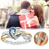 Dolphin Ring Until the End of the World Inlaid Ring Jewelry Gift for Mother s Day