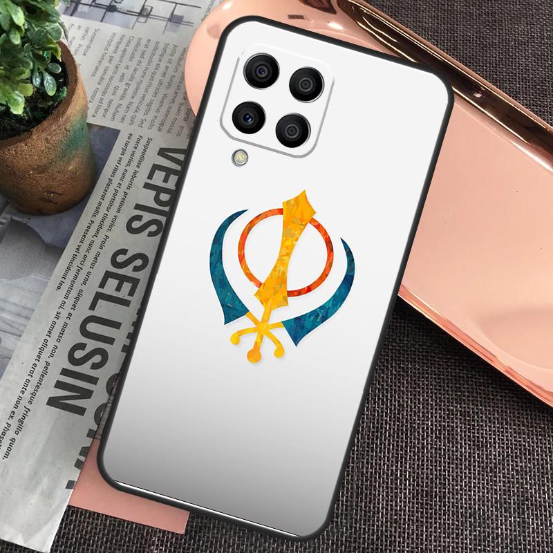

Khanda Sikh Symbol For Samsung Galaxy M34 M54 M14 M53 M33 M13 M12 M32 M52 M20 M15 M55 M21 M51 M30s M31s Case Samsung M34 5G