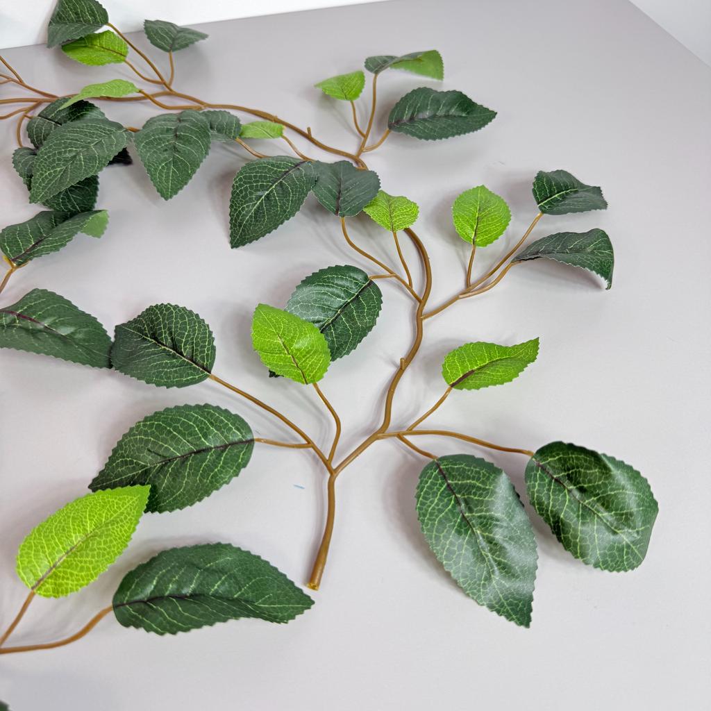Girlanda liście róży 180 cm