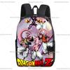 Dragons Ball Backpack Student Goku Vegeta Cartoon Anime Schoolbag Waterproof Large Capacity Men Rucksack Bookbag Stationery Gift