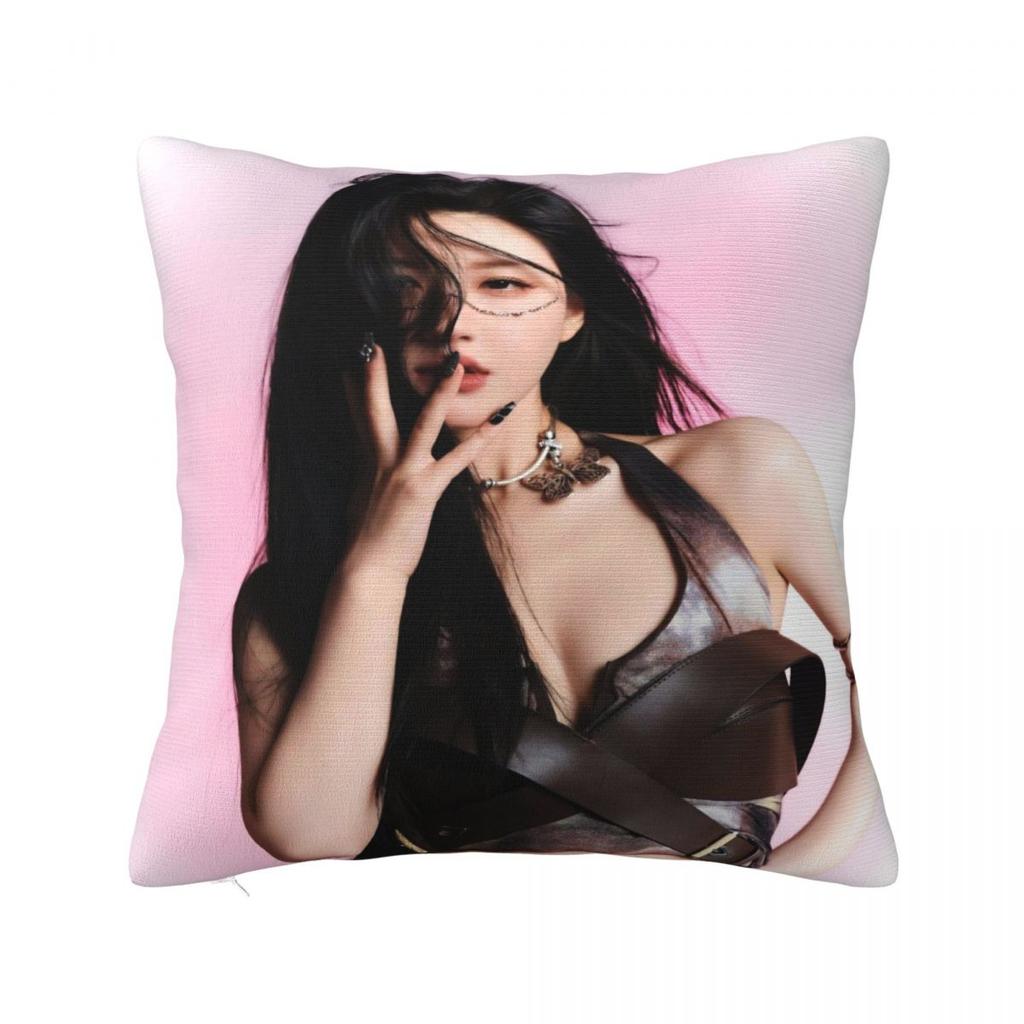 Pillow Cover Zhao Lusi Printed Cushion Cover Rosy Funny Pillow Case For Office Car Home Decorative Pillowcases