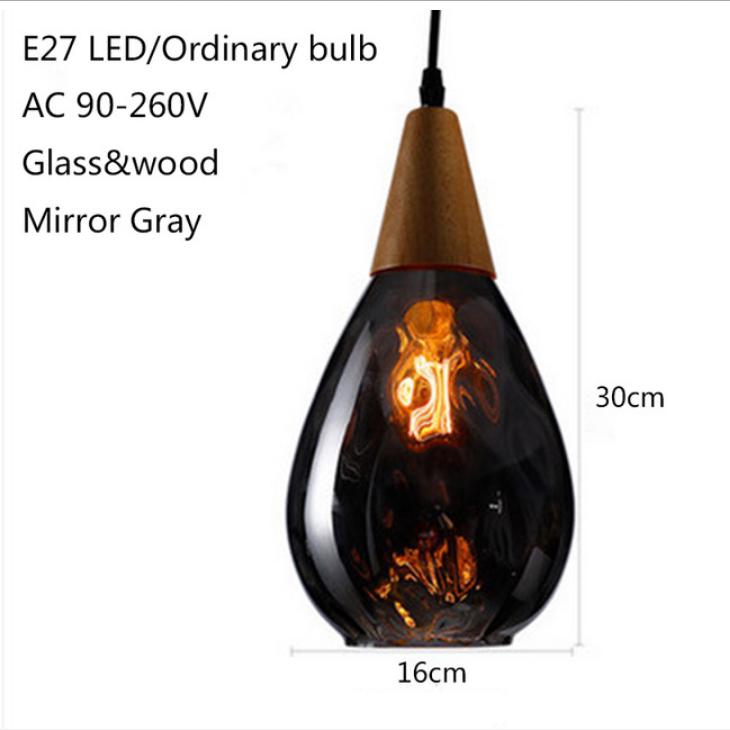 Modern Creative European Water Wave Glass Chandelier LED E27 Living Room Dining Room Kitchen Cafe Interior Lighting Fixture