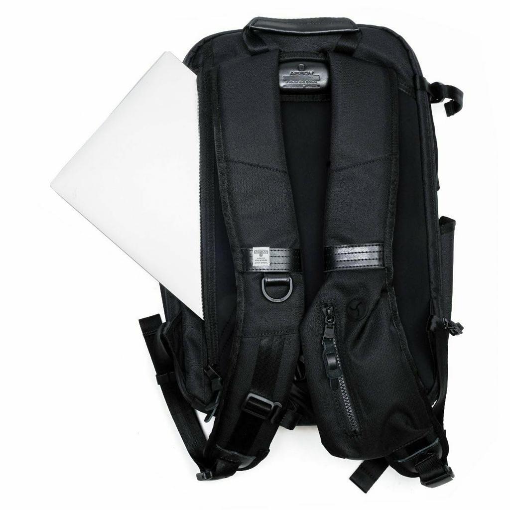 [Assob] Backpack CORDURA DOBBY 305D EXPANSION DAYPACKDaypack Black