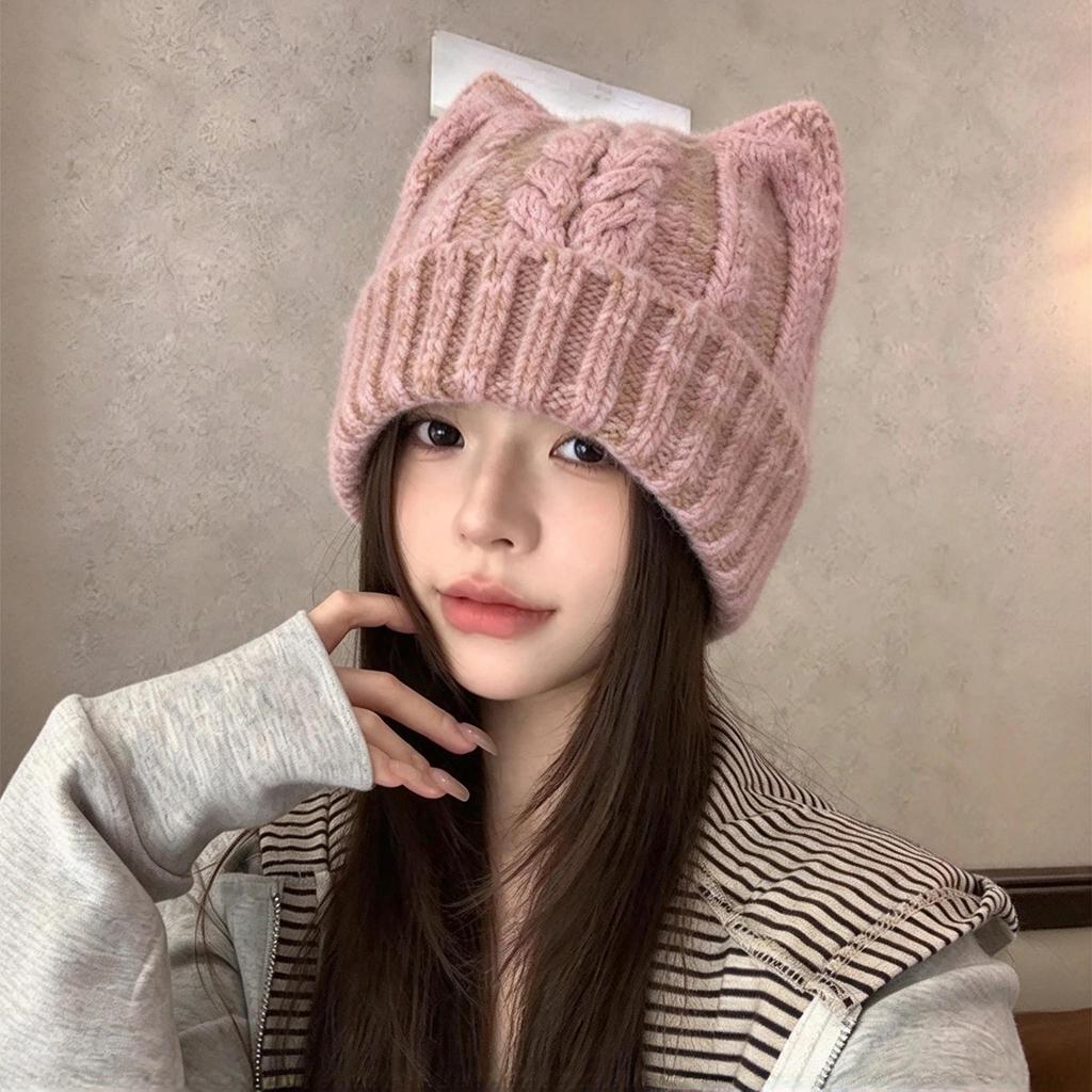 Unisex Knitted Beanie Hat, Warm Winter Knit Cap For Men And Women, Casual Outdoor Cold Weather Hat