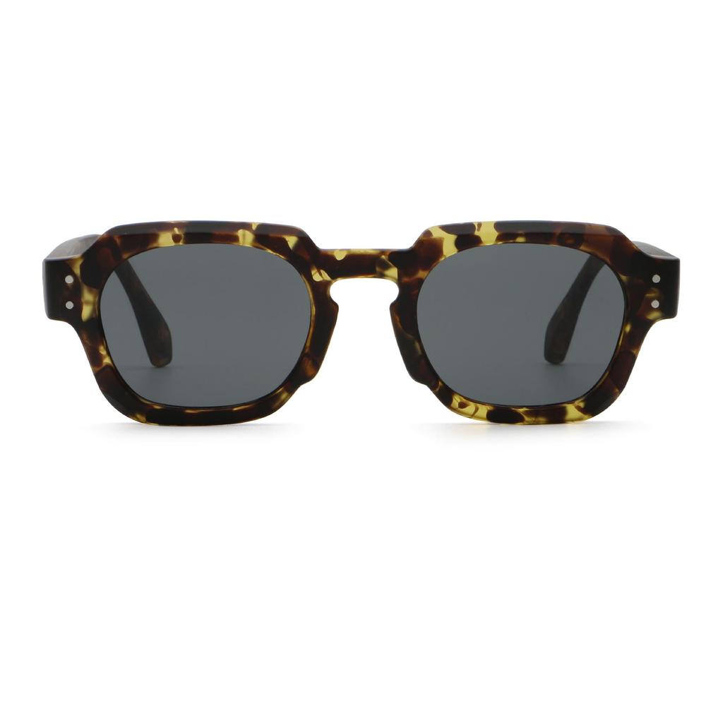 Women's Trendy Square Frame Pin-In Sunglasses - European & American Street Style