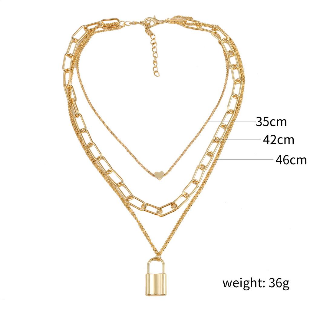Necklace for Women Necklace Pendant Heart Shaped Necklace Collarbone Chain Chilled Necklace Female Ins Wind Beautiful Elegant Necklace for Her