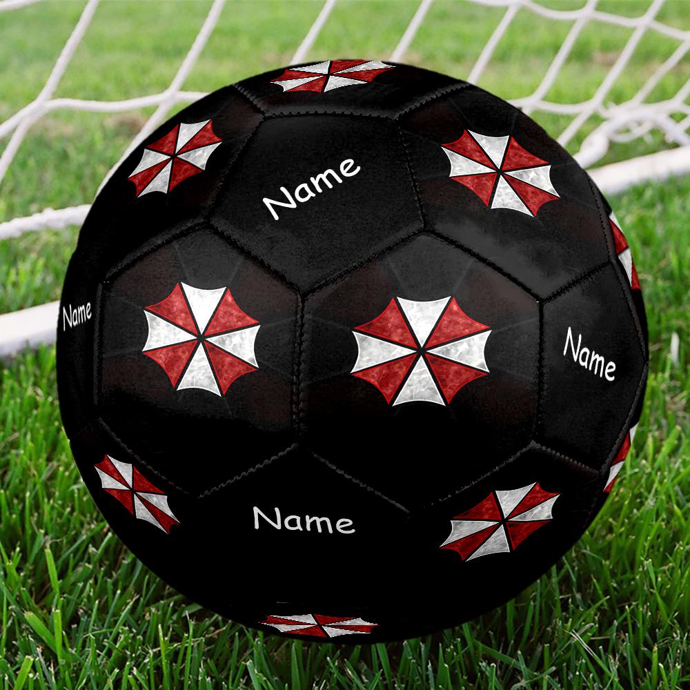 Custom Name Resident Evil Theme Size 5 Soccer Ball, Suitable for Both Indoor and Outdoor Matches, a Gift Suitable for Everyone.