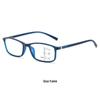 Retro Progressive Multifocal Reading Glasses for Near & Far with Anti-Blue Light, Ideal for Middle-Aged & Elderly