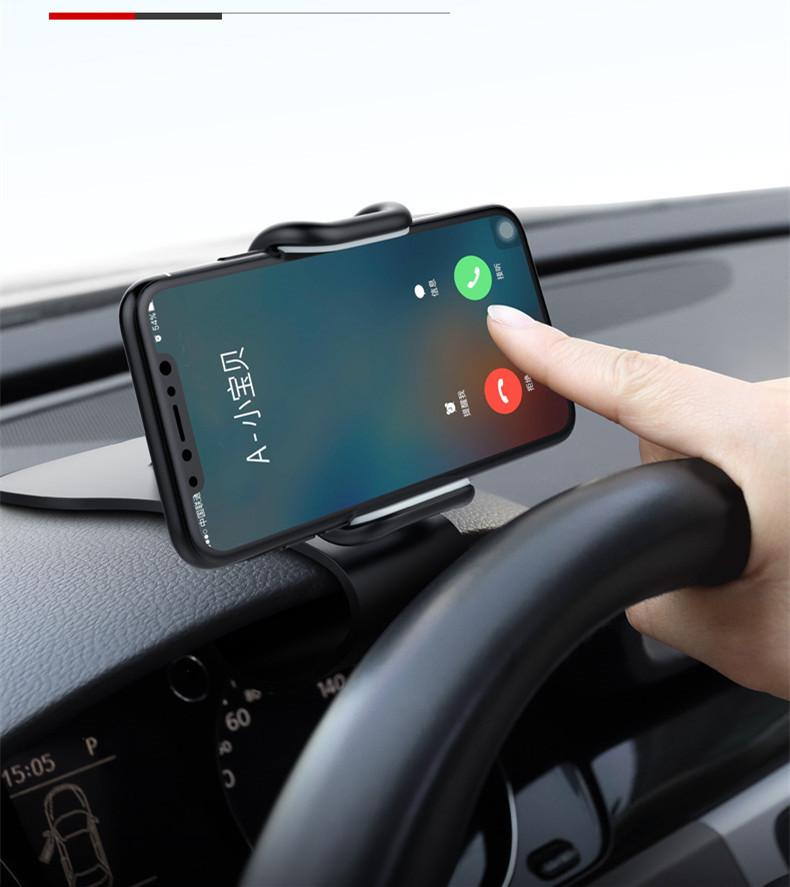 Multi-Functional Universal Car Mobile Phone Holder Easy Clip Mount Stand Panel Dashboard GPS Navigation Bracket Holder For Phone