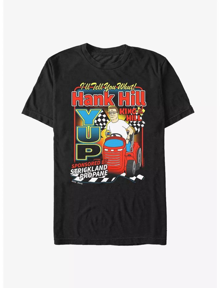 King of the Hill Hank Hill Yup Racing T-Shirt Unisex Tee All size S-4XL VN2201 Unisex T-Shirt