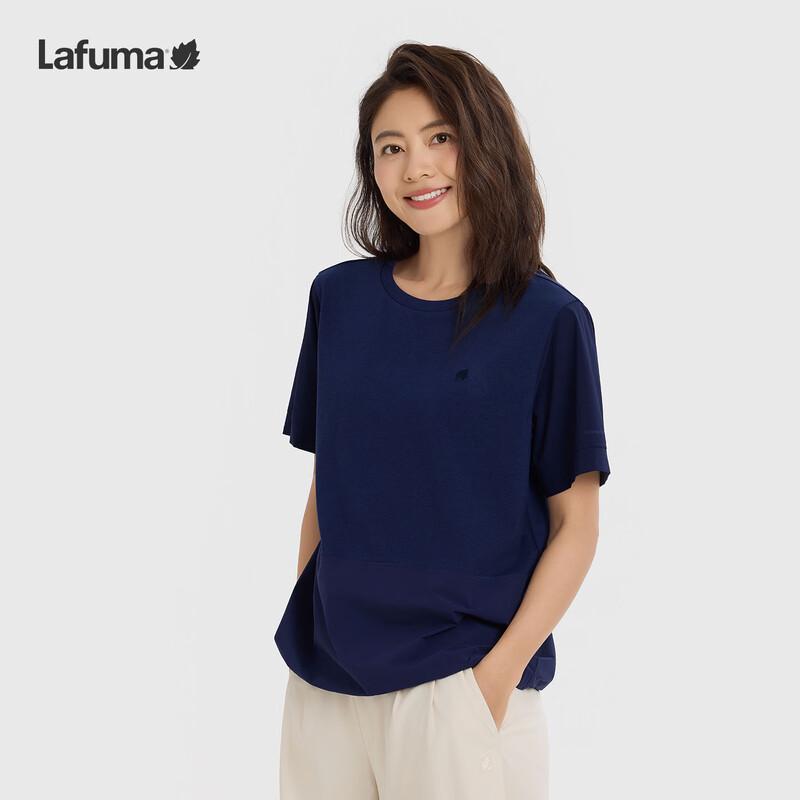 LAFUMA Women s Outdoor Knit Patchwork Short Sleeve T-Shirt LFTS6BS50 40