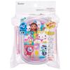 Skater Children's Bento Box, 360ml Capacity, Fluffy Lid, Made In Japan, Single Tier, Dishwasher and Microwave Safe, Gabby Dollhouse Design, Girl's, QA