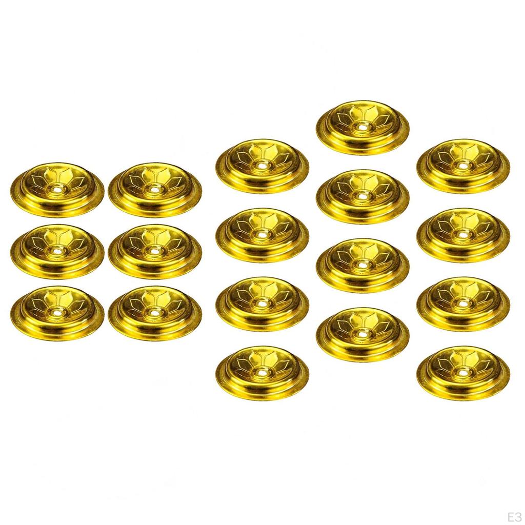 12 Pieces Floating Candle Centering Device Accessories Discs for Cups Buddhist
