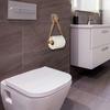 1pc Toilet Paper Holder No Drilling Toilet Paper Holder No Drilling Wooden Toilet Paper Holder Toilet Bathroom Accessories